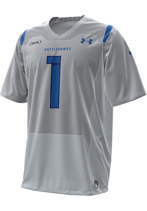 Under Armour St Louis Battlehawks ANTHRACITE Away Replica Jersey