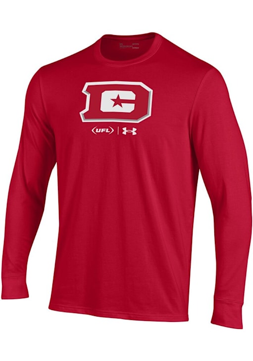 Under Armour DC Defenders Performance Long Sleeve T Shirt RED