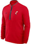 Main image for Mens Cincinnati Bearcats Red Nike Victory Qtr Zip Pullover