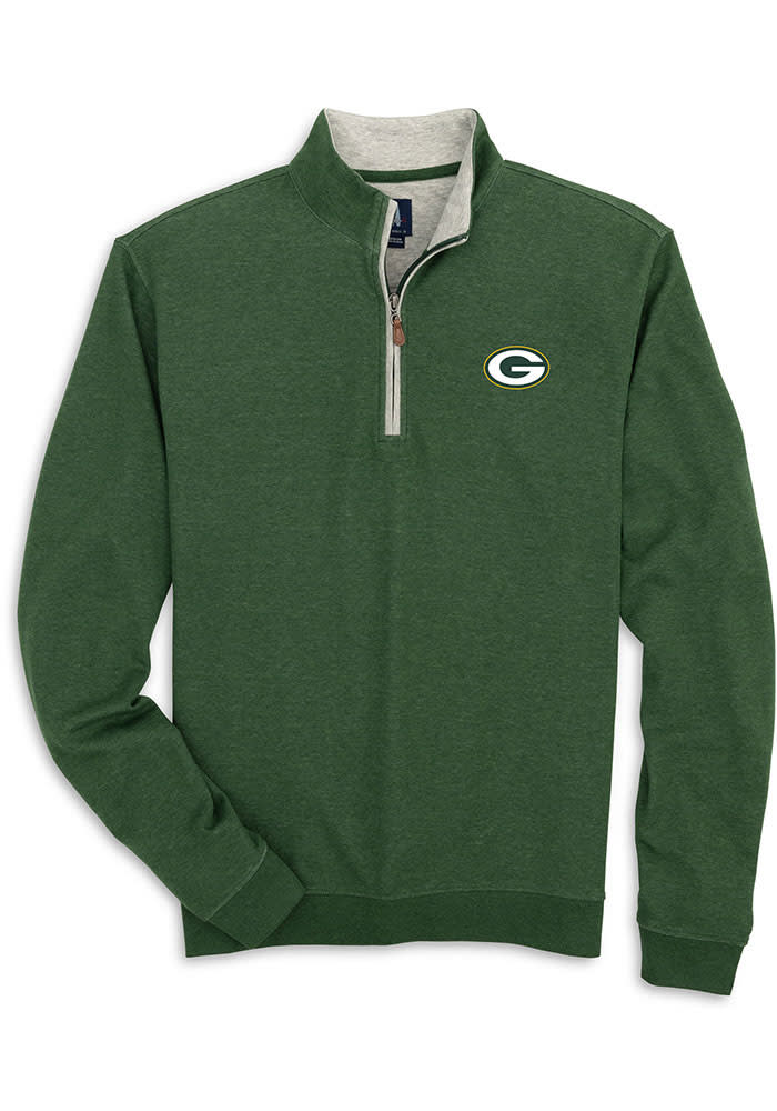Johnnie O Green Bay Packers Mens DARKGREEN Sully Pullover - 7256703