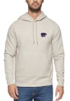 Main image for Mens Oatmeal K-State Wildcats Bradner Super Soft Quilted Hooded Sweatshirt