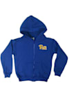 Main image for Baby Pitt Panthers Blue Little King Cotton Fleece Long Sleeve Full Zip Sweatshirt