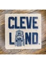 Cleveland Workmark with Statue Coaster