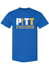 Main image for Pitt Panthers Blue Summit Sportswear Gymnastics Wordmark Short Sleeve Fashion T Shirt