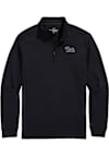 Main image for Mens Pitt Panthers Black Vineyard Vines Clubhouse Qtr Zip Pullover