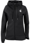 Main image for Womens Michigan State Spartans Black Columbia Pack It Up Long Sleeve Full Zip Jacket