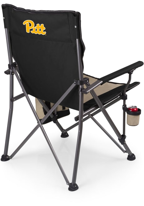 Black Pitt Panthers Cooler and Big Bear XL Deluxe Chair