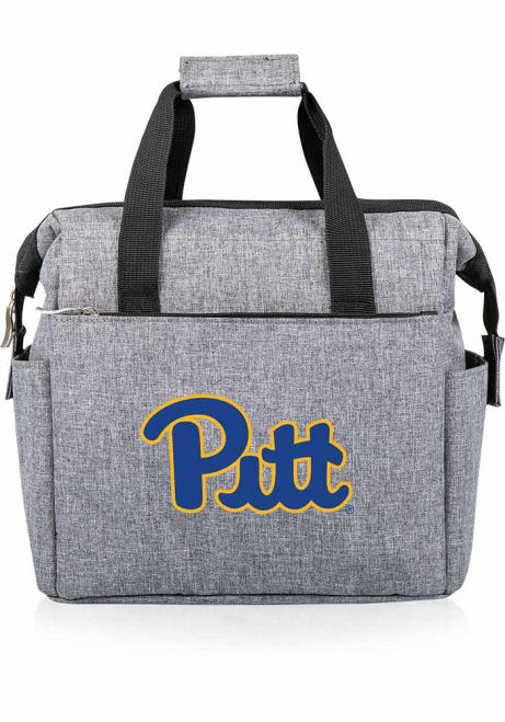 Pitt Panthers Picnic Time On The Go Insulated Tote Bag - Grey