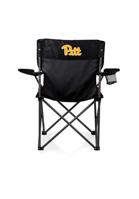 Black Pitt Panthers PTZ Camp Folding Chair
