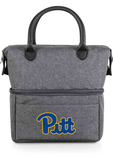 Pitt Panthers Picnic Time Urban Two Tiered Tote Bag - Grey