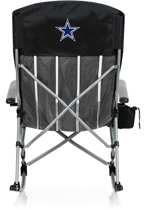 Dallas Cowboys BLACK Rocking Camp Folding Chair 74202692