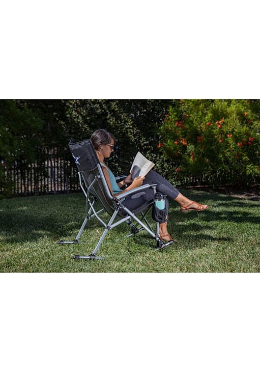 Rocking Chair Dallas Cowboys Quad Chair Dallas Cowboys BLACK