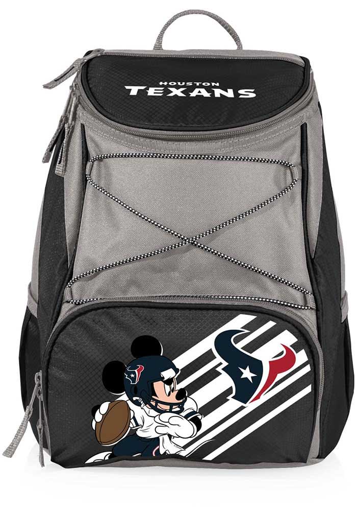 Houston Texans Disney Mickey Insulated Backpack Cooler BLACK