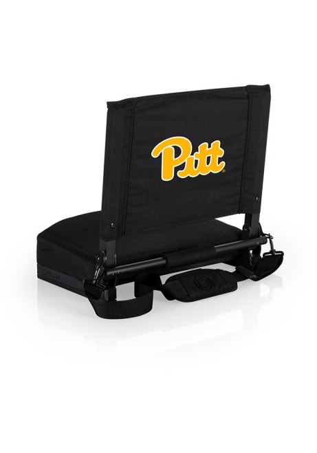 Black Pitt Panthers Gridiron Stadium Seat