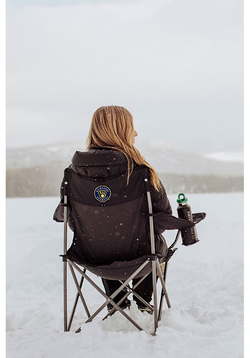 Milwaukee Brewers BLACK PTZ Camp Folding Chair 7426647