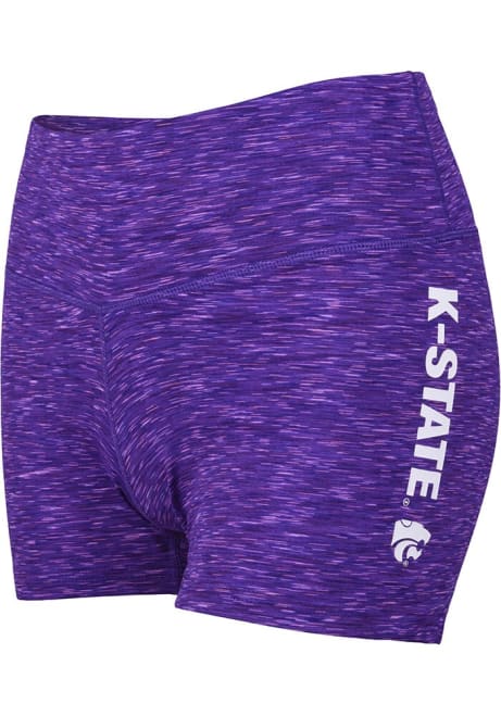 Womens Purple K-State Wildcats Touchdown Shorts