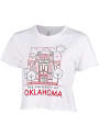 Oklahoma Sooners Womens Landmark T-Shirt - White