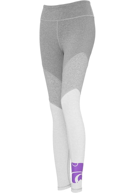 Womens Grey K-State Wildcats Fade Pants