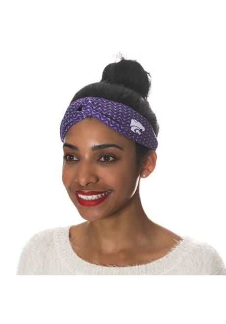 Twist K-State Wildcats Womens Headband - Purple