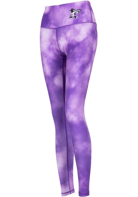 Womens Purple K-State Wildcats Sublimated Pants