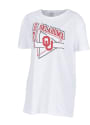 Oklahoma Sooners Womens Oversized T-Shirt - White