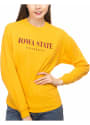 Iowa State Cyclones Womens Drop Shoulder T-Shirt - Gold