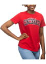 Cincinnati Bearcats Womens Scoop Bottom T-Shirt - Red