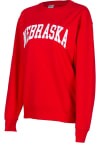 Main image for Nebraska Cornhuskers Womens Red Sport Fleece Crew Sweatshirt