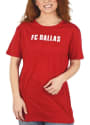 FC Dallas Womens Oversized T-Shirt - Red