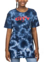 St Louis City SC Womens Cloud T-Shirt - Navy Blue