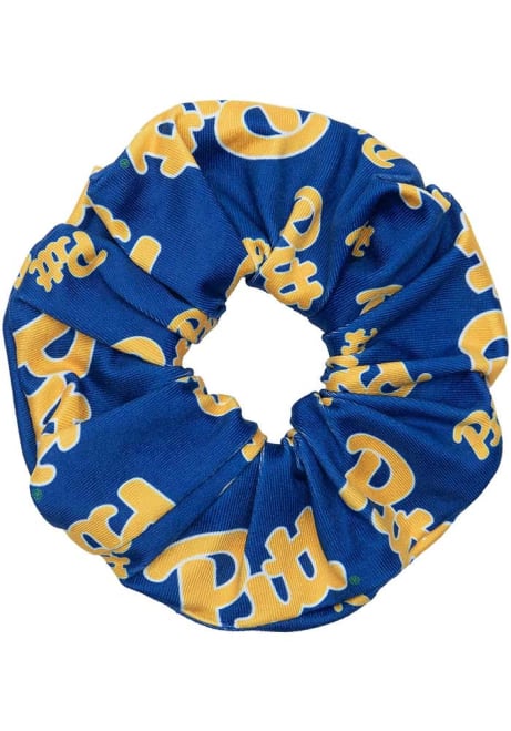 Logo Pitt Panthers Womens Hair Scrunchie - Blue