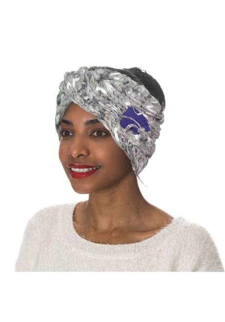 Marled Knit K-State Wildcats Womens Headband - Purple