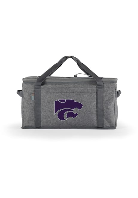 Grey K-State Wildcats 64 Can Collapsible Cooler