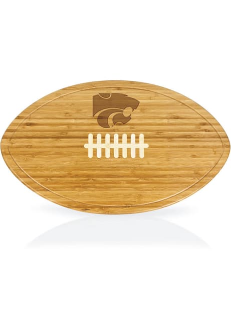 K-State Wildcats Brown Picnic Time Kickoff XL Kitchen Cutting Board
