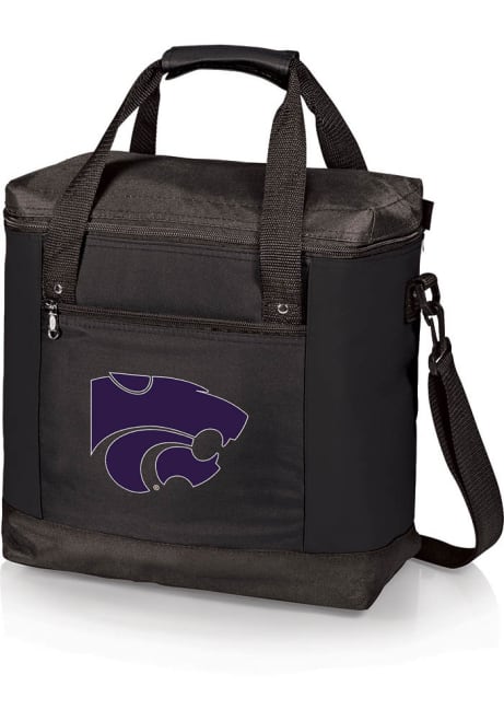 Black K-State Wildcats Montero Tote Bag Cooler