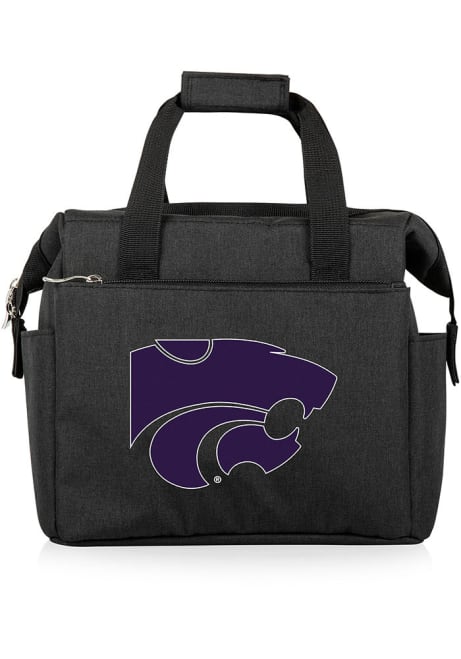 K-State Wildcats Picnic Time On The Go Insulated Tote Bag - Black