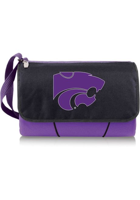K-State Wildcats Purple Picnic Time Outdoor Picnic Fleece Blanket