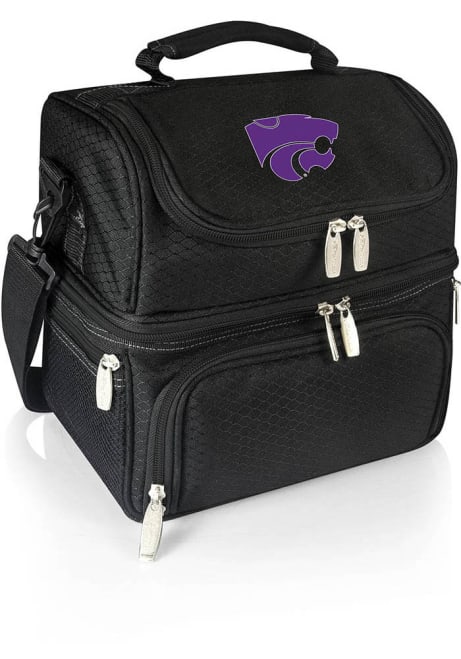 K-State Wildcats Picnic Time Pranzo Insulated Tote Bag - Black