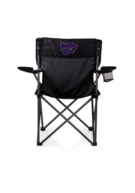 Black K-State Wildcats PTZ Camp Folding Chair