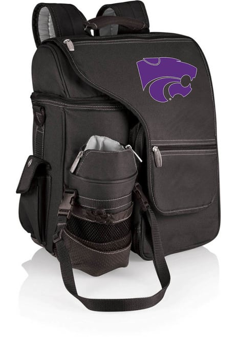 K-State Wildcats Picnic Time Turismo Cooler Backpack - Black