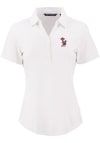 Main image for Womens Minnesota Golden Gophers White Cutter and Buck Vault Forge Eco Polo Short Sleeve Polo Shi..