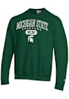 Main image for Mens Michigan State Spartans Green Champion Pill Box Mom Powerblend Crew Sweatshirt