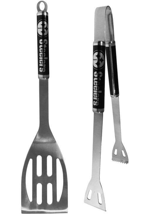 Pittsburgh Steelers 2-Piece BBQ Utensil Set Pittsburgh Steelers 2-Piece BBQ Utensil Set