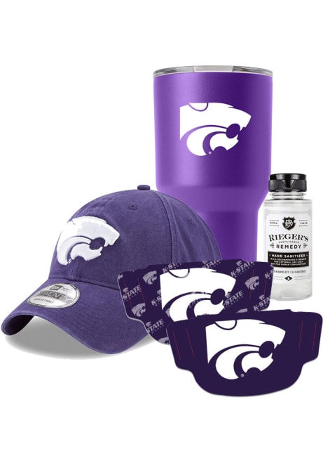 Back to School Gift Set K-State Wildcats Mens Fan Mask - Purple