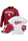 Main image for Indiana Hoosiers Mens Grey Gift Pack Sets Long Sleeve Crew Sweatshirt