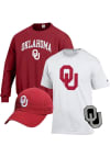 Main image for Oklahoma Sooners Mens Grey Gift Pack Sets Long Sleeve Crew Sweatshirt