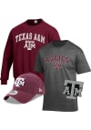 Main image for Texas A&M Aggies Mens Grey Gift Pack Sets Long Sleeve Crew Sweatshirt