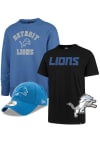Main image for Detroit Lions Mens Blue Gift Pack Long Sleeve Crew Sweatshirt