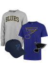 Main image for St Louis Blues Mens Grey Gift Pack Long Sleeve Crew Sweatshirt