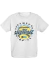 Main image for Youth White Big Ten 2025 Big Ten Softball Short Sleeve T-Shirt